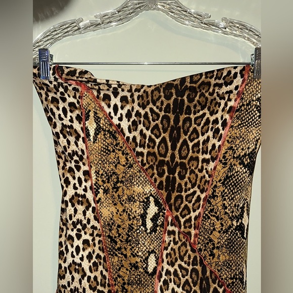 NWT Rehab Lab Fierce and Wild Patchwork jumpsuit L - Picture 6 of 9